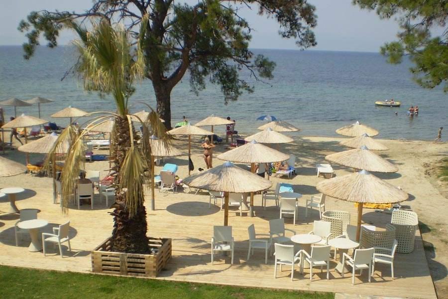 Rachoni Bay Hotel Skala Rachoni  ภายนอก รูปภาพ