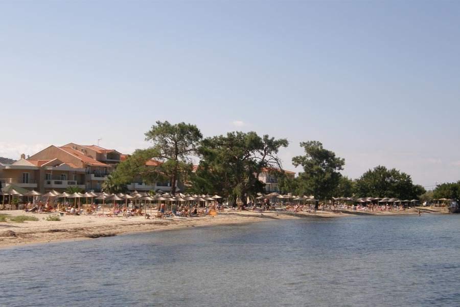 Rachoni Bay Hotel Skala Rachoni  ภายนอก รูปภาพ