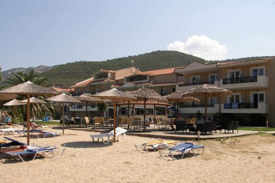 Rachoni Bay Hotel Skala Rachoni  ภายนอก รูปภาพ