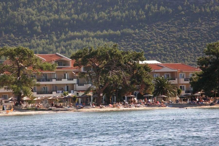 Rachoni Bay Hotel Skala Rachoni  ภายนอก รูปภาพ