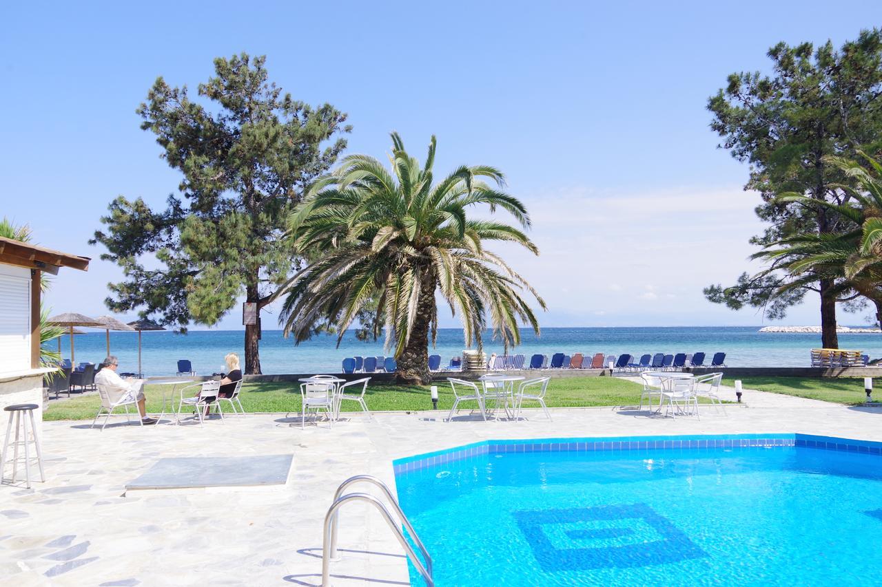 Rachoni Bay Hotel Skala Rachoni  ภายนอก รูปภาพ